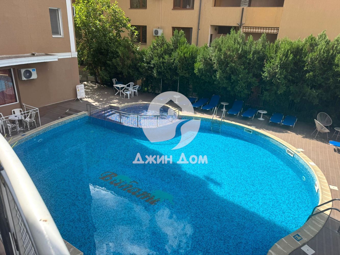 Обзаведен едностаен апартамент в к-с „Бахами Резиденс“, Слънчев бряг - 0