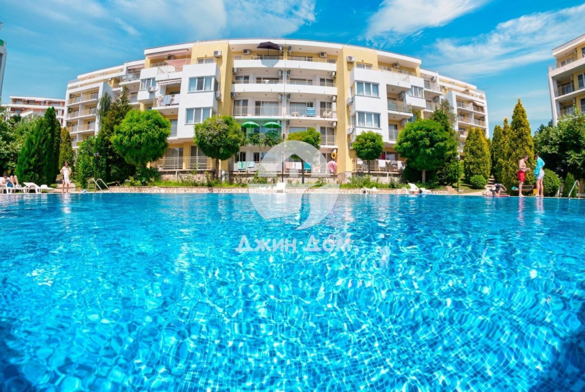 Двустаен апартамент с ПАНОРАМА МОРЕ в к-с „Краун Форт Клуб“, Св. Влас - 0