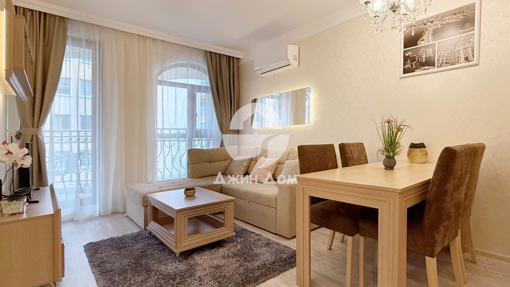 Обзаведен двустаен апартамент в к-с Хармони Сюитс 20, гр. Свети Влас - 0