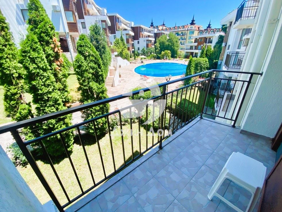 Двустаен апартамент с ПАНОРАМА МОРЕ в Месамбрия Форт Бийч, Елените - 0