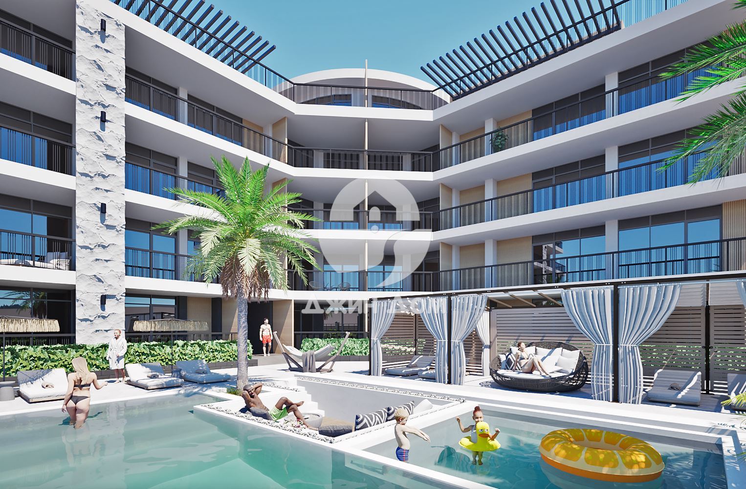 Просторни двустайни апартаменти в к-с Гранд Соларис, Слънчев бряг - 0