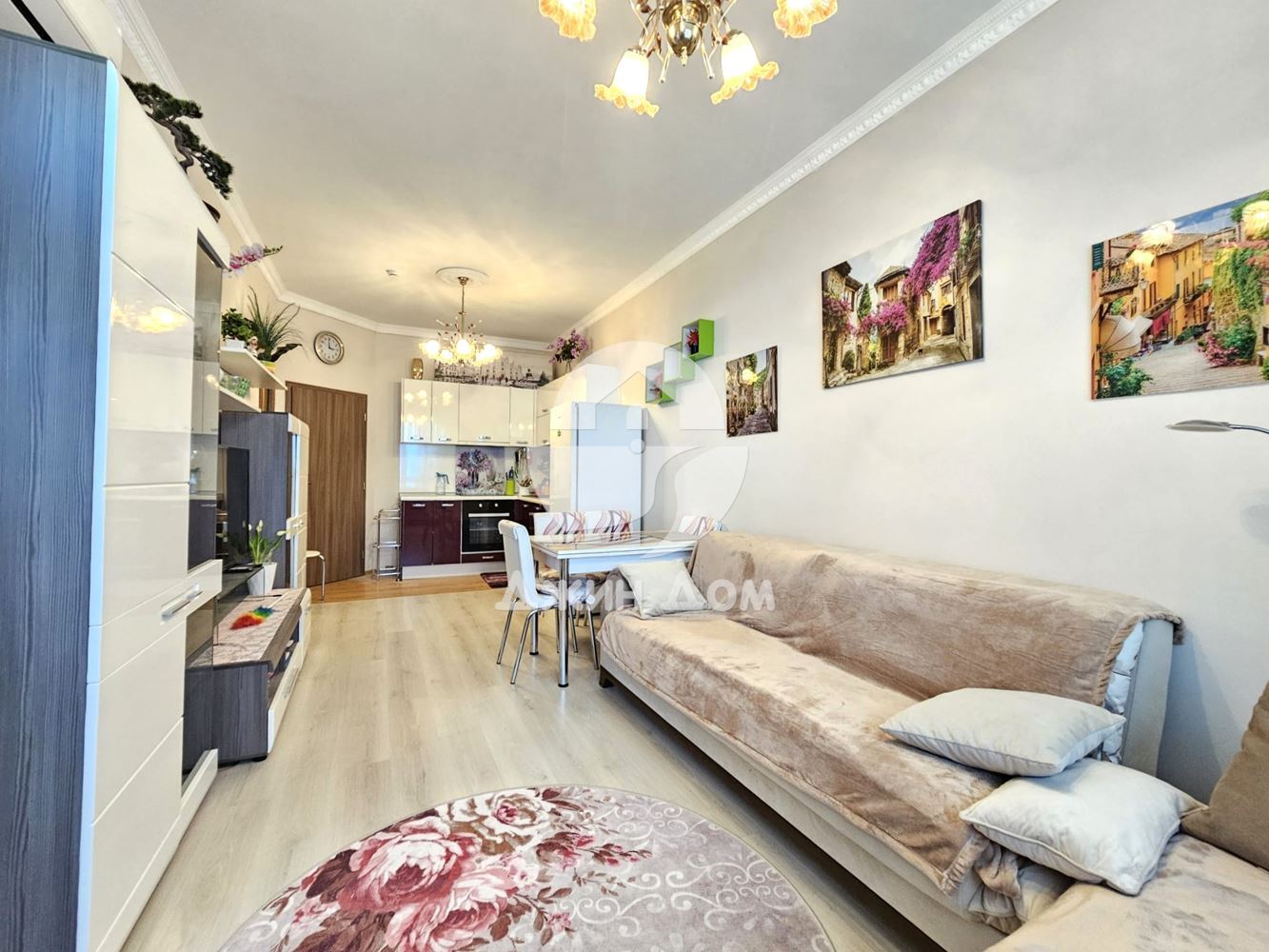 Двустаен апартамент с ПАНОРАМА МОРЕ в к-с „Лазурен Бряг“, гр. Бургас - 0