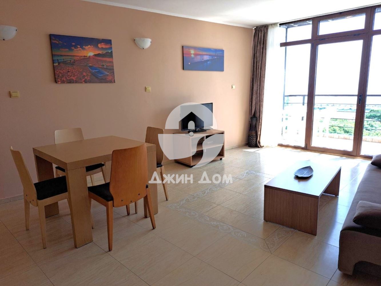 Двустаен апартамент с ПАНОРАМА МОРЕ в к-с Диамант, гр. Свети Влас - 0