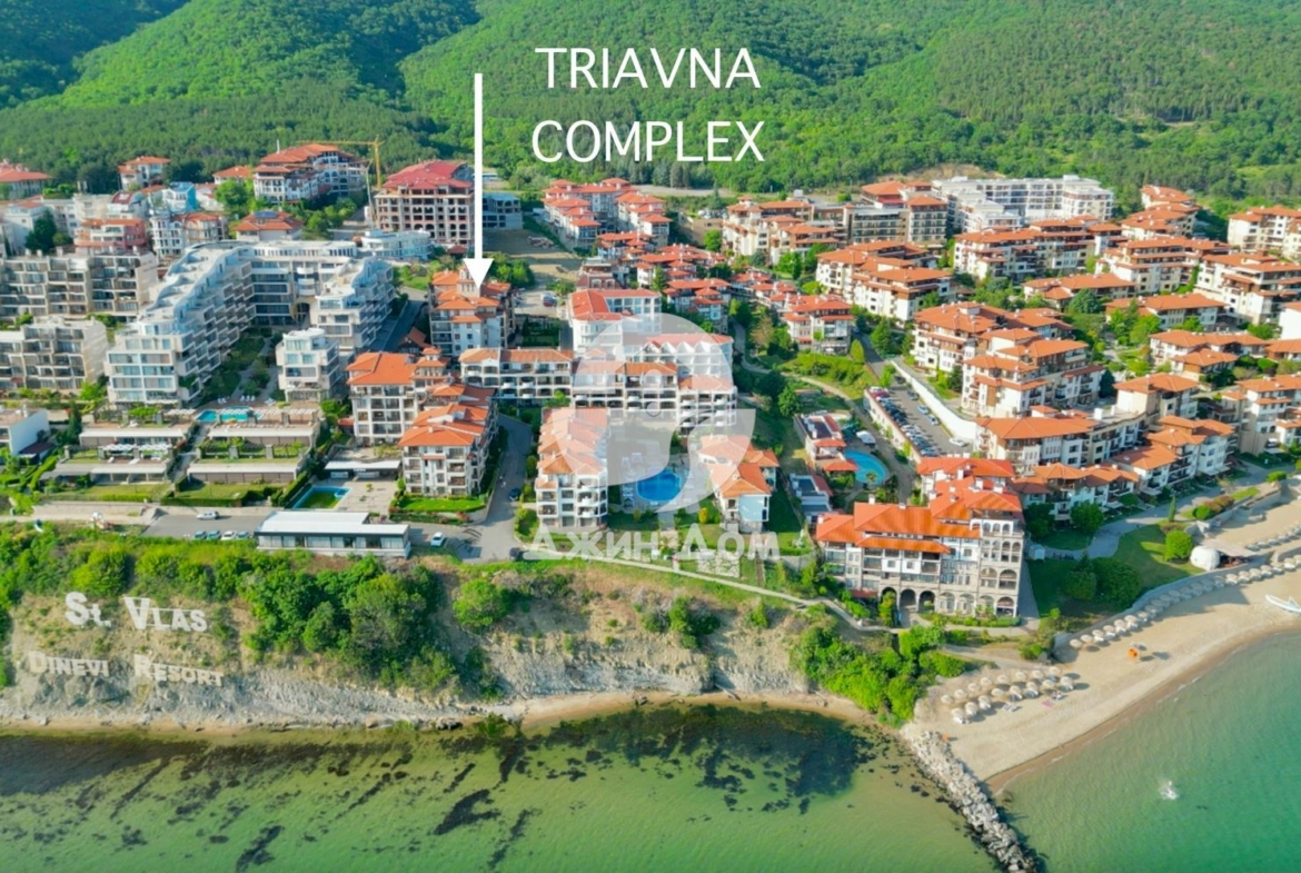 Тристаен апартамент в к-с „Трявна Бийч“, гр. Свети Влас - 0