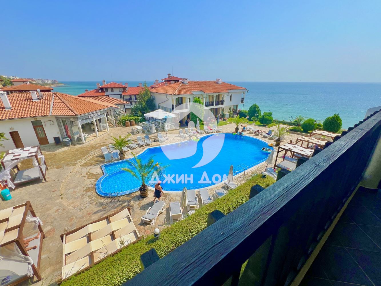 Двустаен апартамент с ПАНОРАМА МОРЕ в Сън Коуст Резорт, гр. Свети Влас - 0