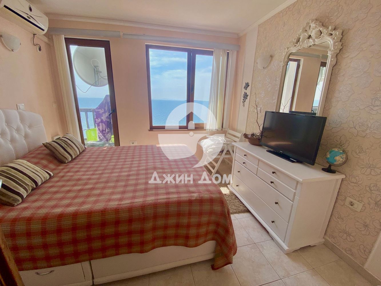 Тристаен апартамент с ПАНОРАМА МОРЕ в Сън Коуст Резорт, гр. Свети Влас - 0