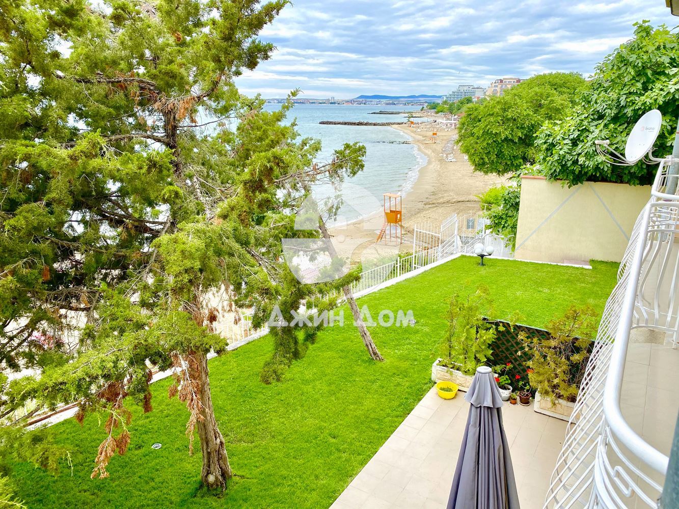 Двустаен апартамент с ПАНОРАМА МОРЕ в к-с Сън Палас, гр. Свети Влас - 0