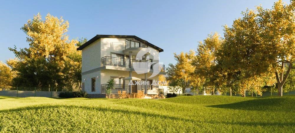 Просторна триетажна къща с ГЛЕДКА МОРЕ в с. Равна гора, гр. Варна - 0