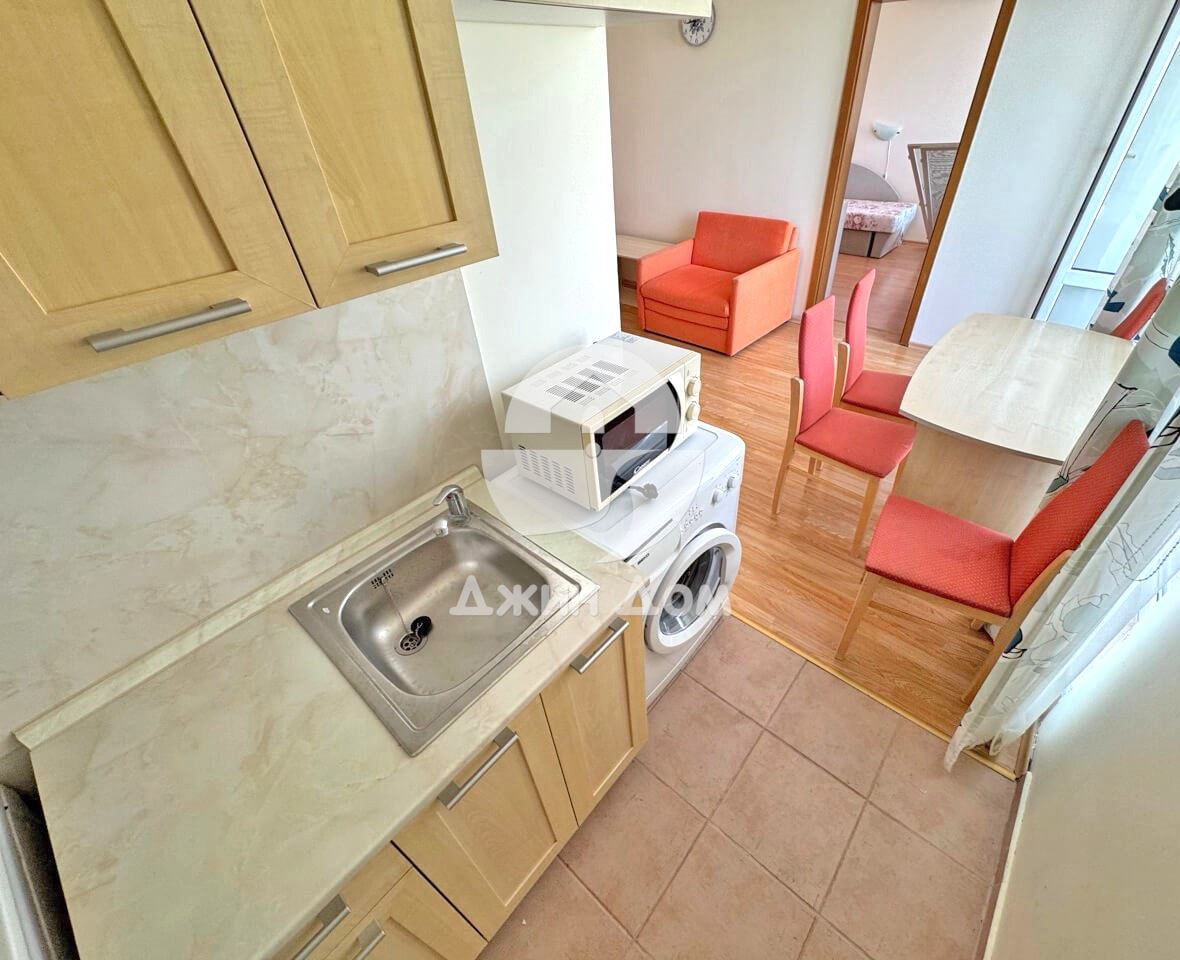 Двустаен апартамент с ПАНОРАМА МОРЕ в к-с „Краун Форт“, гр. Свети Влас - 0