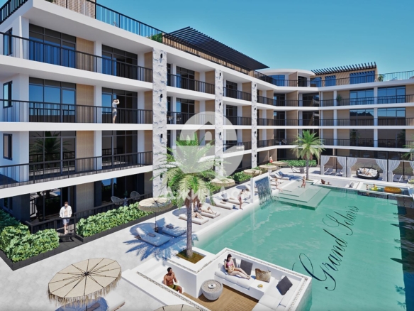 Просторни едностайни апартаменти в к-с Гранд Соларис, Слънчев бряг - 0