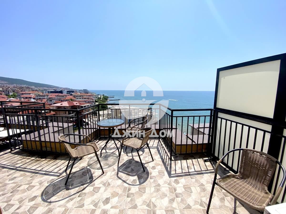 Двустаен апартамент с ПАНОРАМА МОРЕ в к-с Сий Уинд, гр. Свети Влас - 0