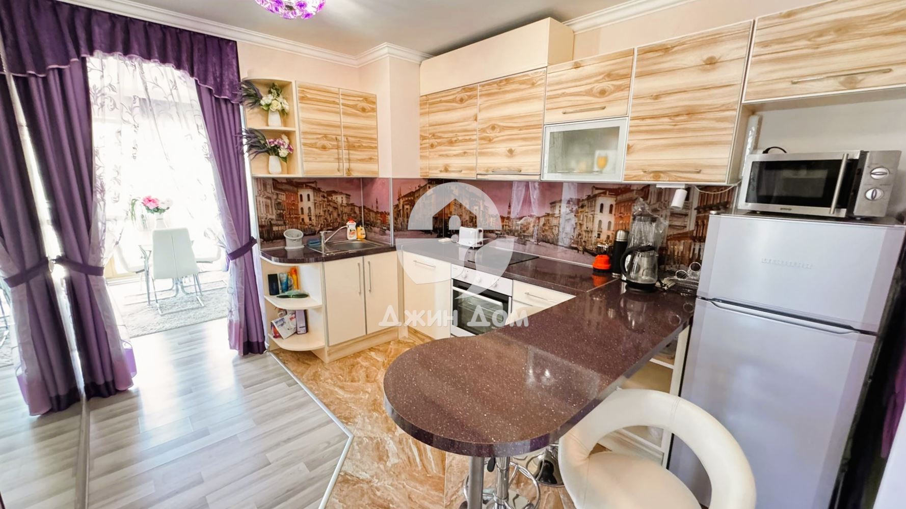 Стилен апартамент с ГЛЕДКА ПЛАНИНА в к-с Вила Флоренция, гр. Свети Влас - 0