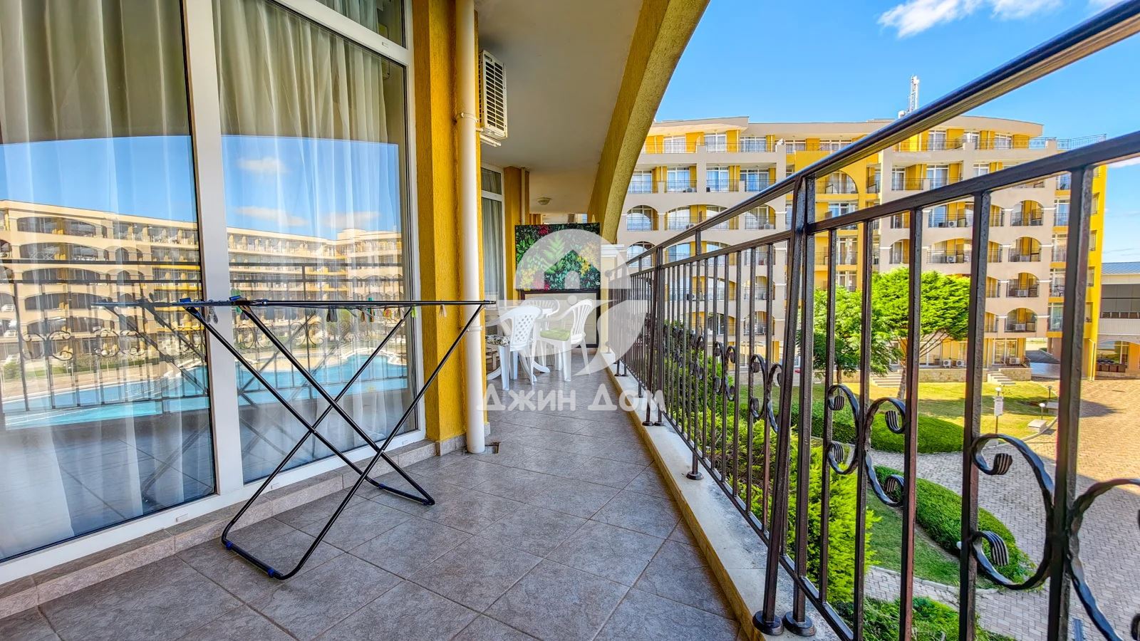 Двустаен апартамент с ГЛЕДКА МОРЕ в к-с „Мидия“, гр. Ахелой - 0