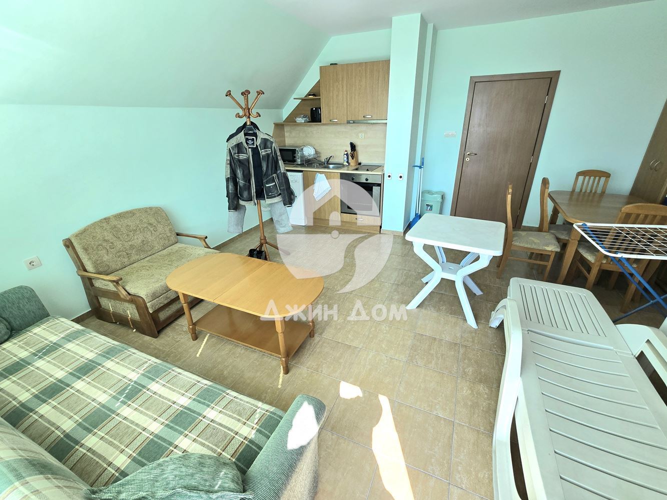 Двустаен апартамент с ГЛЕДКА МОРЕ в к-с Амото, с. Равда - 0