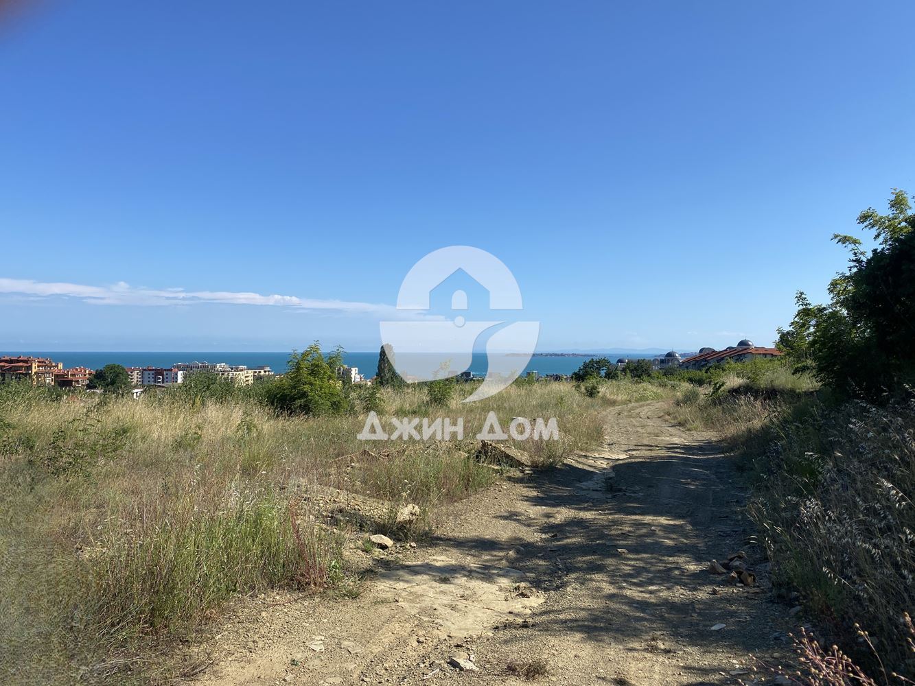 Урегулиран парцел с ГЛЕДКА МОРЕ в м. Юрта, гр. Свети Влас - 0