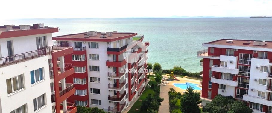 Тристаен апартамент с ПАНОРАМА МОРЕ в Марина Вю Форт Бийч, Св. Влас - 0