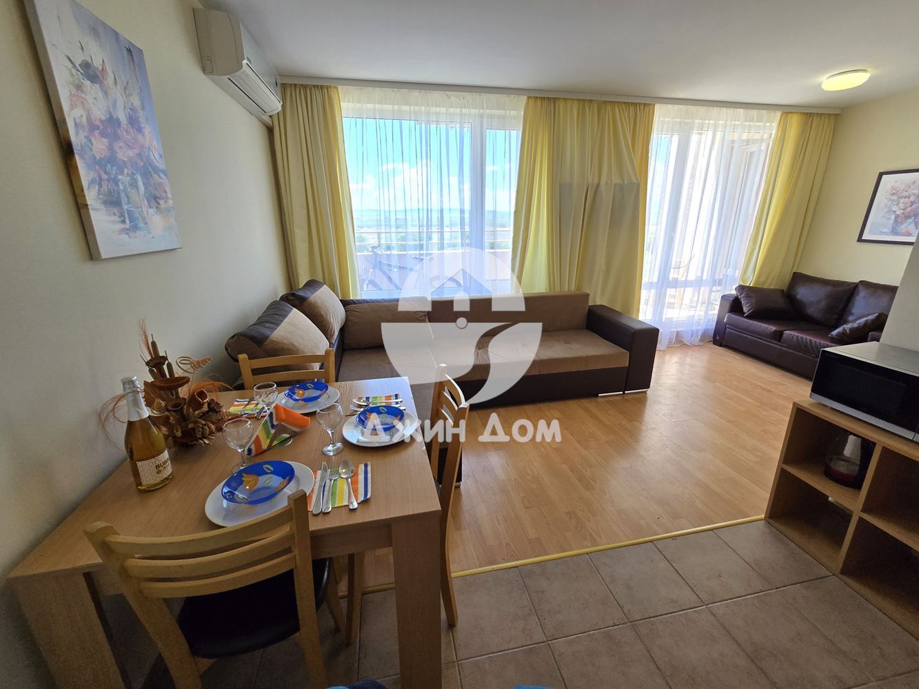 Двустаен апартамент в к-с „Несебър Форт Клуб“, к.к. Слънчев бряг - 0