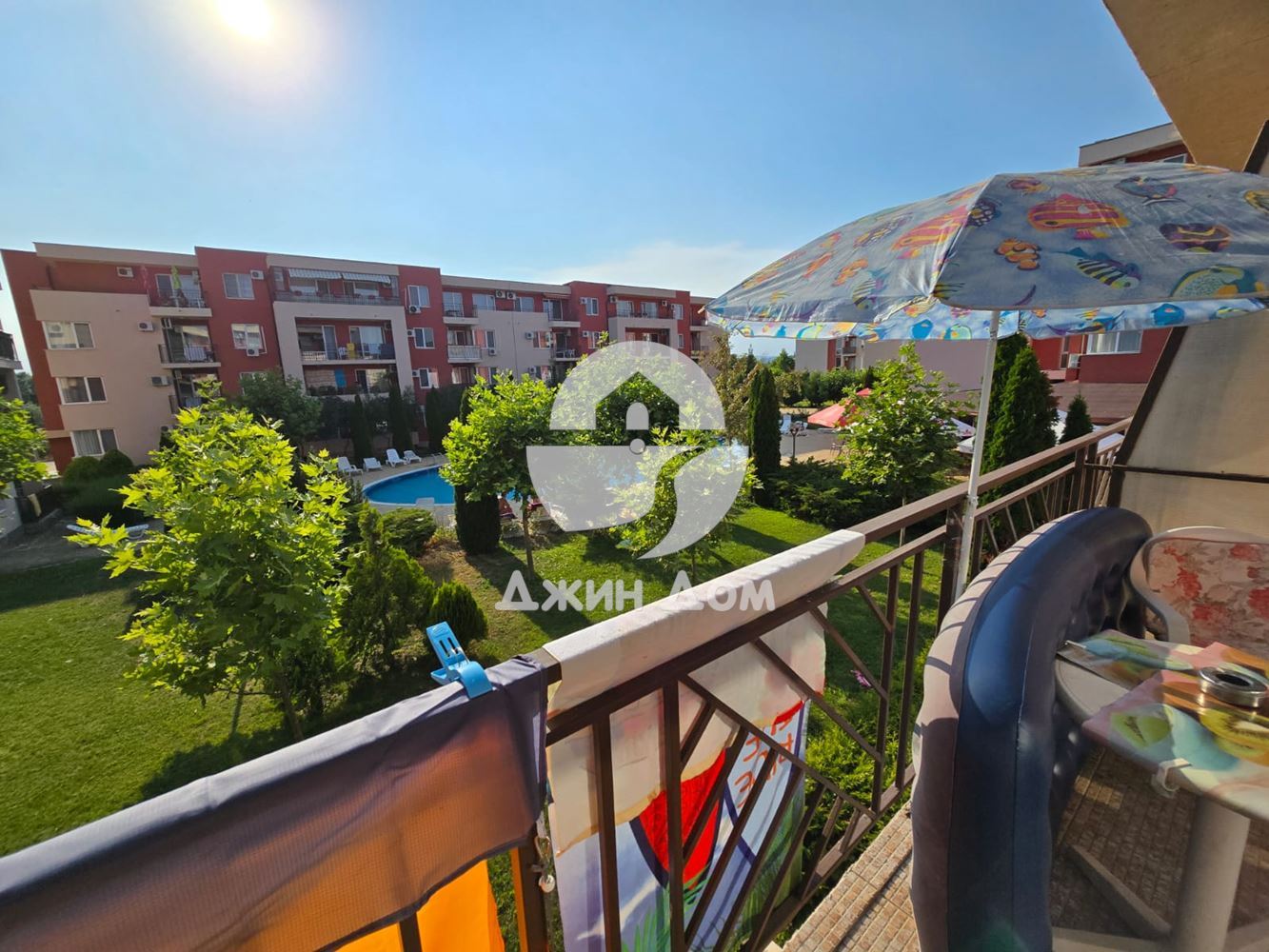 Просторен едностаен апартамент в к-с Холидей Форт Голф Клуб, Сл. бряг - 0