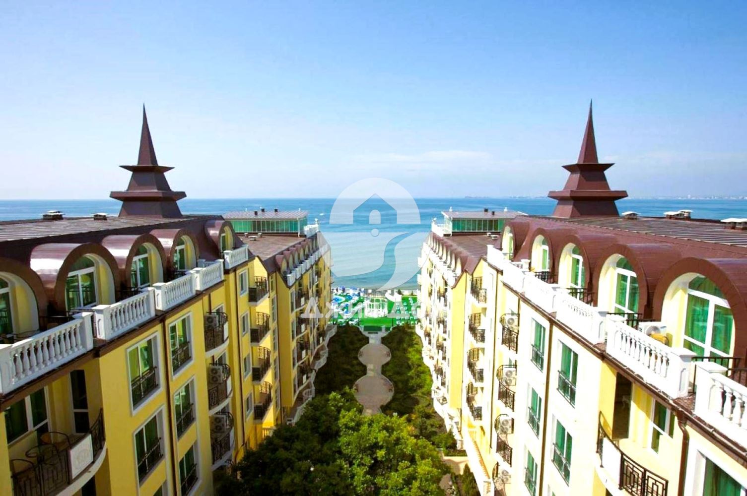 Апартамент с ПАНОРАМА МОРЕ в к-с Таляна Бийч, к.к. Елените - 0