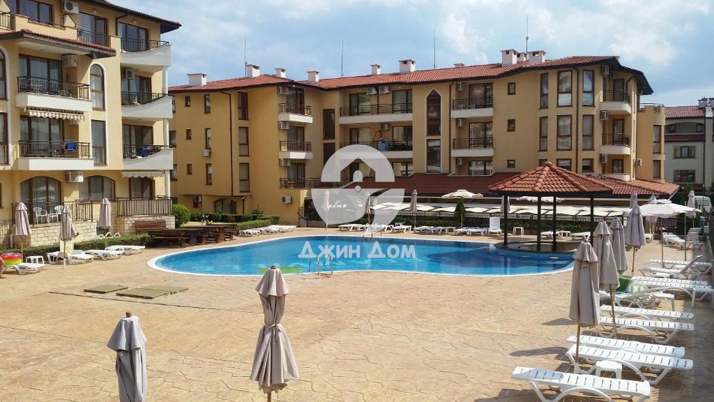 Тристаен апартамент с ГЛЕДКА МОРЕ в к-с Аква Дриймс, гр. Свети Влас - 0