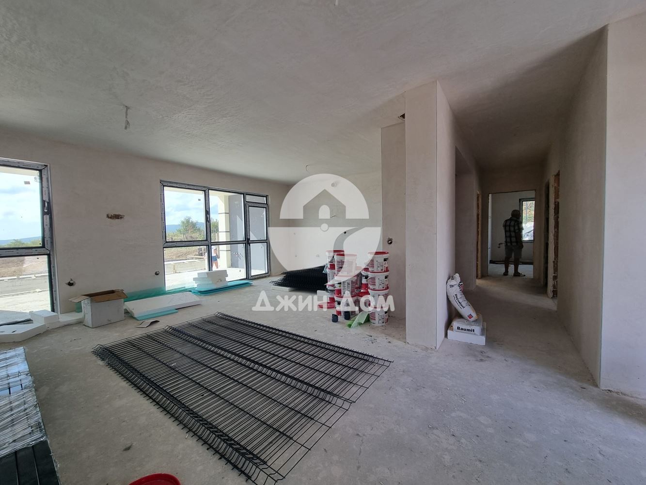 Casa de una planta con piscina y VISTA AL MAR en el pueblo de Banya, región de Burgas - 0