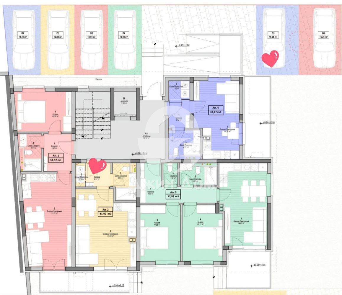 Просторен едностaен апартамент в к-с „Емилия Романа Сити 2“, Сл. бряг - 0