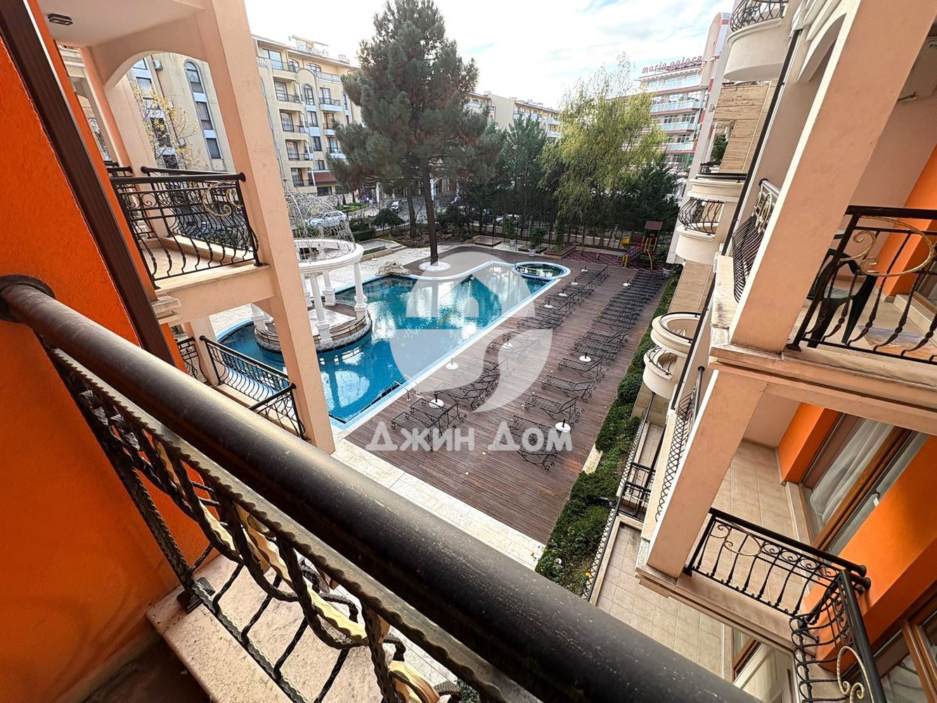 Стилен тристаен апартамент в к-с „Хармони Палас“, к.к. Слънчев бряг - 0