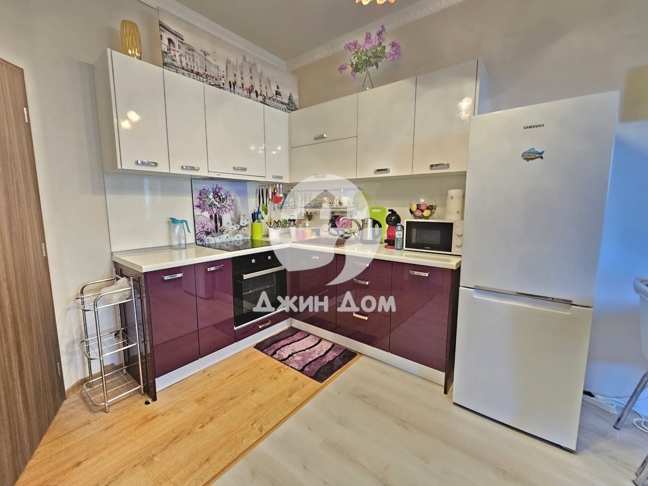 Двустаен апартамент с ПАНОРАМА МОРЕ в к-с „Лазурен Бряг“, гр. Бургас - 0