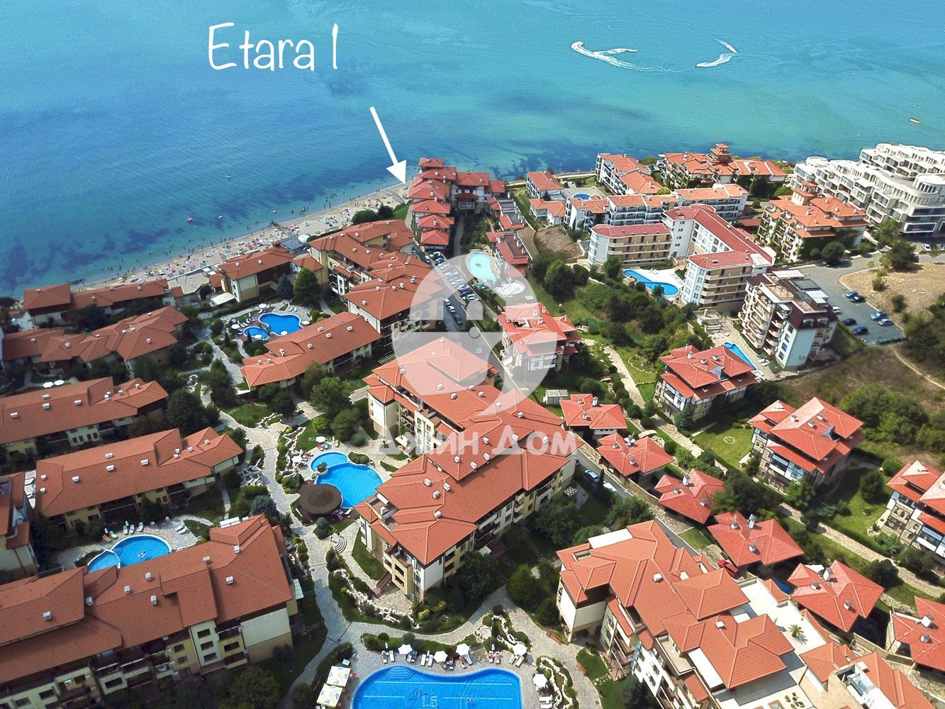 Просторен двустаен апартамент в к-с Етъра 1, гр. Свети Влас - 0