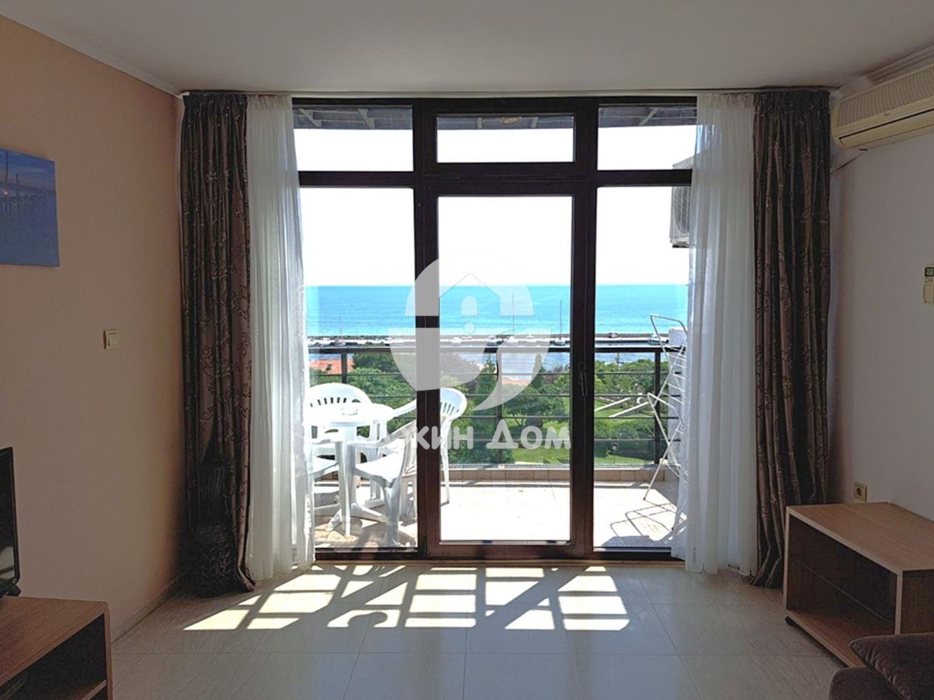 Двустаен апартамент с ПАНОРАМА МОРЕ в к-с Диамант, гр. Свети Влас - 0