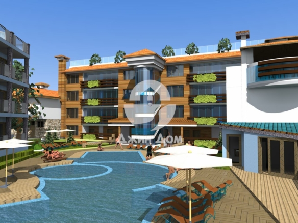 Просторни двустайни апартаменти с ПАНОРАМА МОРЕ в к-с „Рио 2“,Кошарица - 0