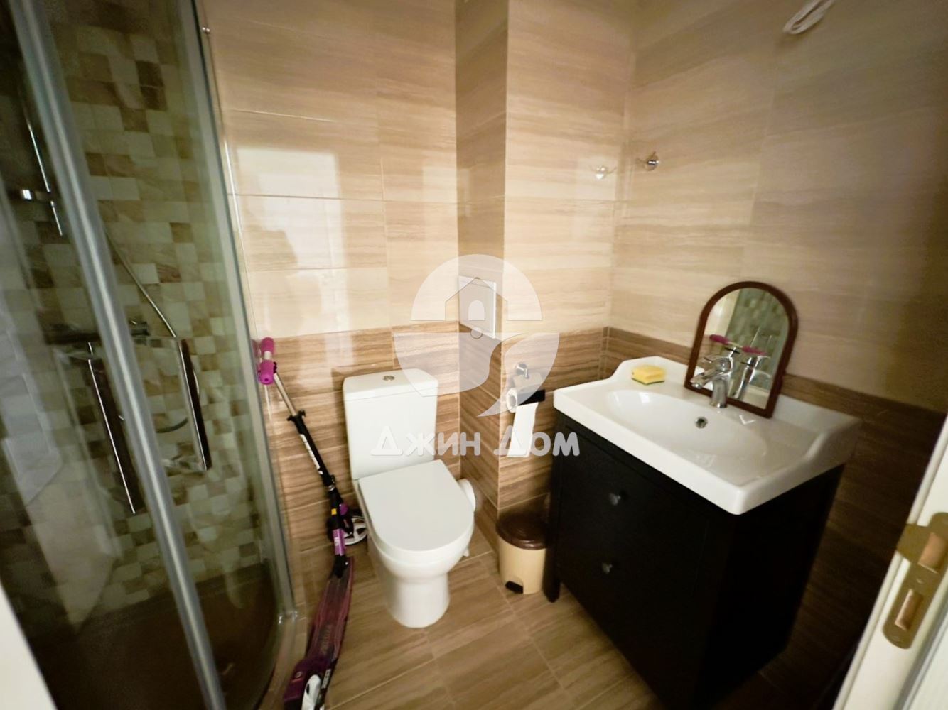 Тристаен апартамент с ПАНОРАМА МОРЕ в Акротирия Бийч, гр. Несебър - 0