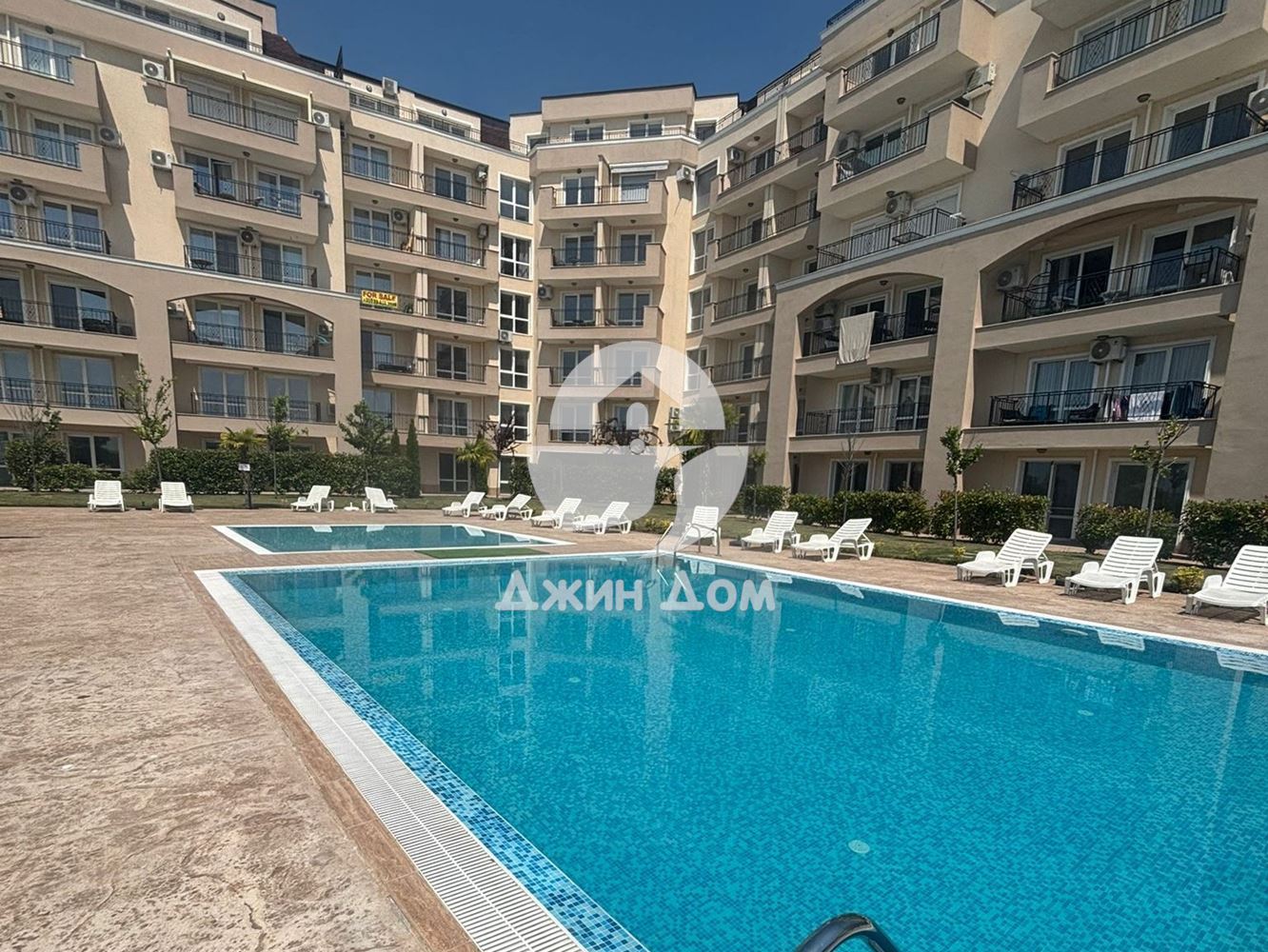 Двустаен апартамент с ПАНОРАМА МОРЕ в к-с Ипанема Бийч, гр. Свети Влас - 0