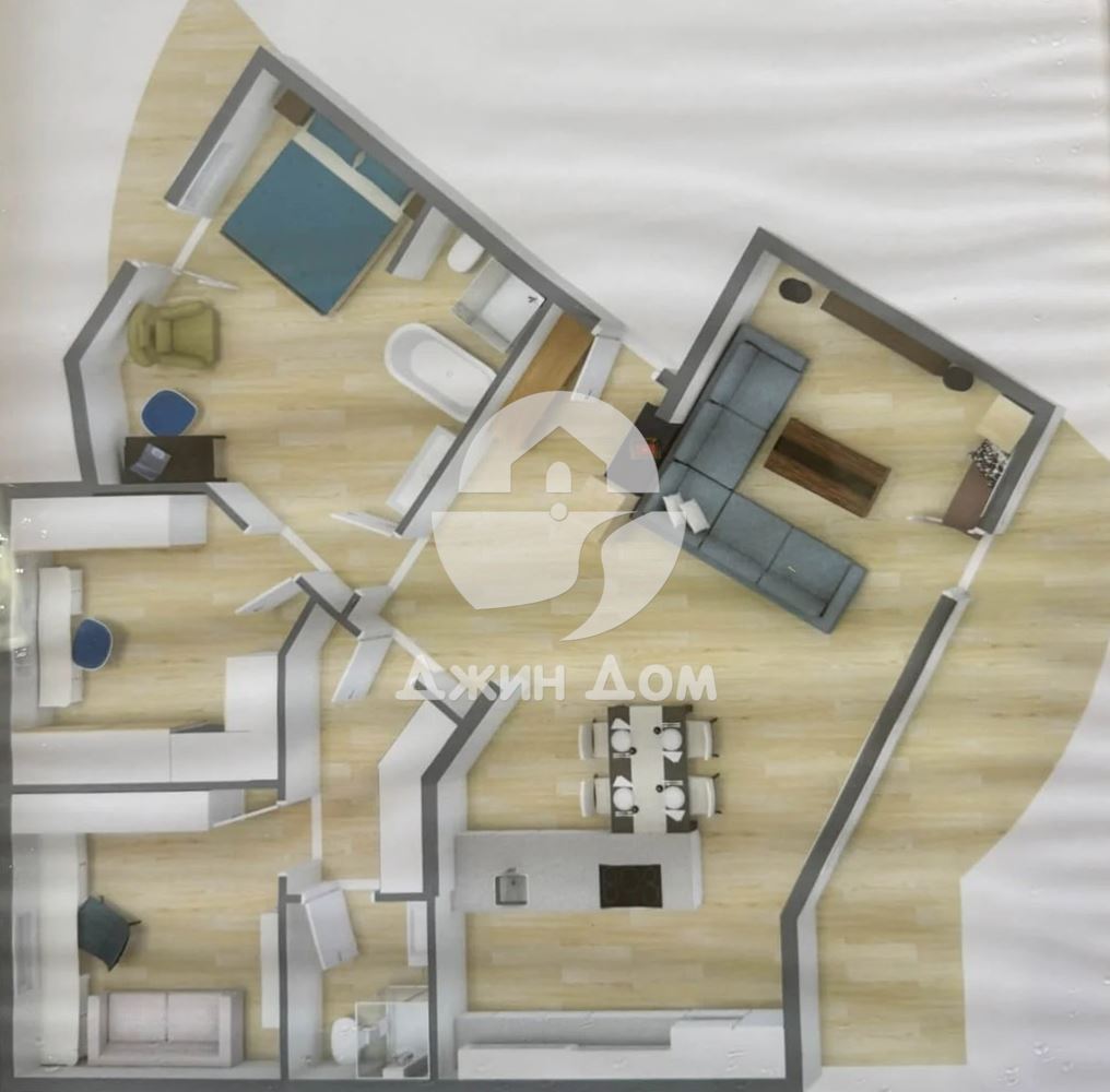 Aпартамент с ГЛЕДКА МОРЕ в к-с Парадайз Дриймс, гр. Свети Влас - 0