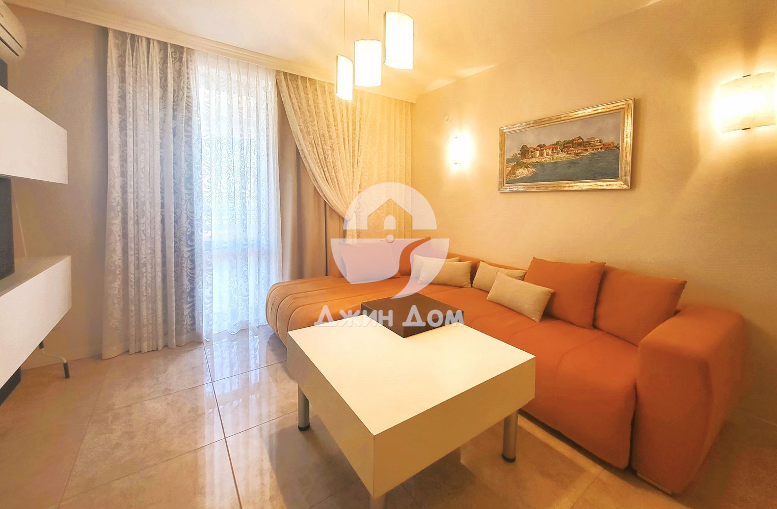 Тристаен апартамент с ПАНОРАМА МОРЕ в к-с „Костал Дриймс“, Свети Влас - 0