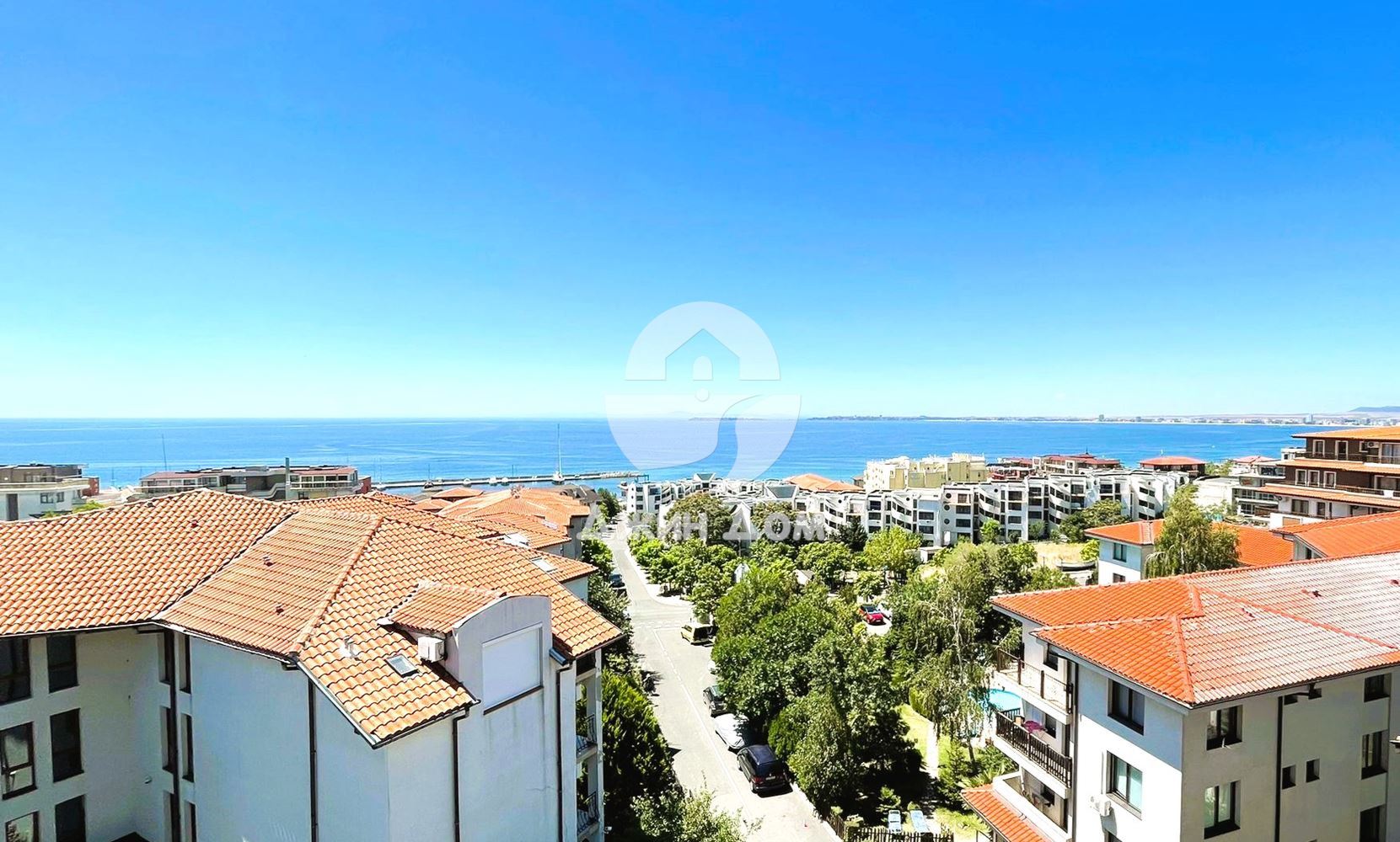 Апартамент с ПАНОРАМА МОРЕ И ПЛАНИНА в Малката Воденица, Свети Влас - 0