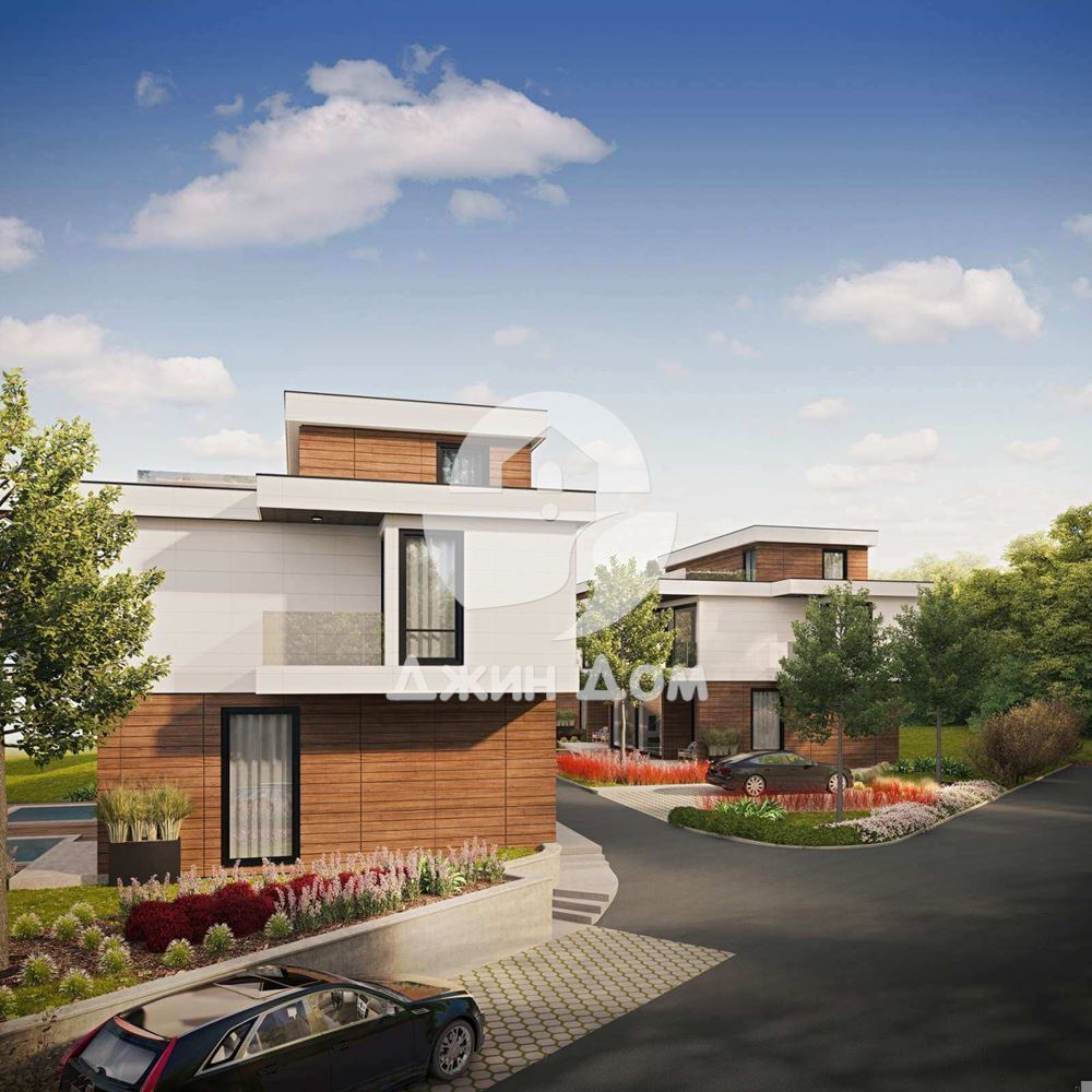 Триетажна къща с басейн в к-с „Солт Сън Санд“, гр. Ахелой - 0