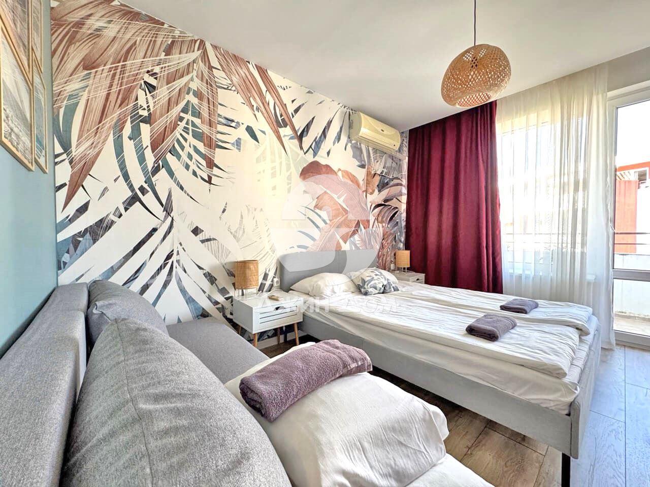 Двустаен апартамент с ПАНОРАМА МОРЕ в Привилидж Форт Нокс, к.к.Елените - 0