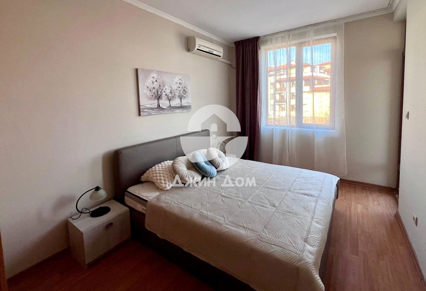 Тристаен апартамент с ЧАСТИЧНА ГЛЕДКА МОРЕ в к-с "Райска градина" - 0