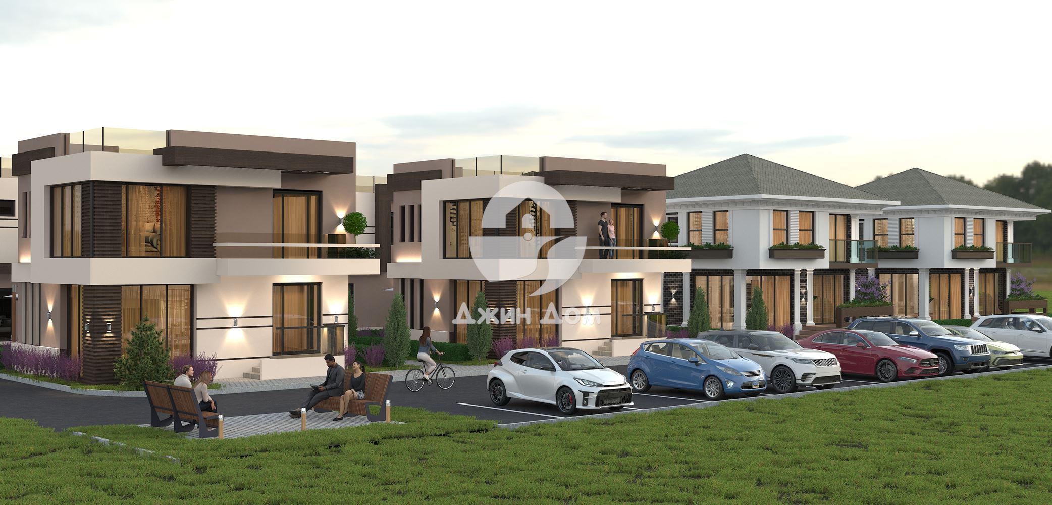 Двуетажха къща с ГЛЕДКА МОРЕ в к-с „Сохо Вилидж“, с. Кошарица - 0