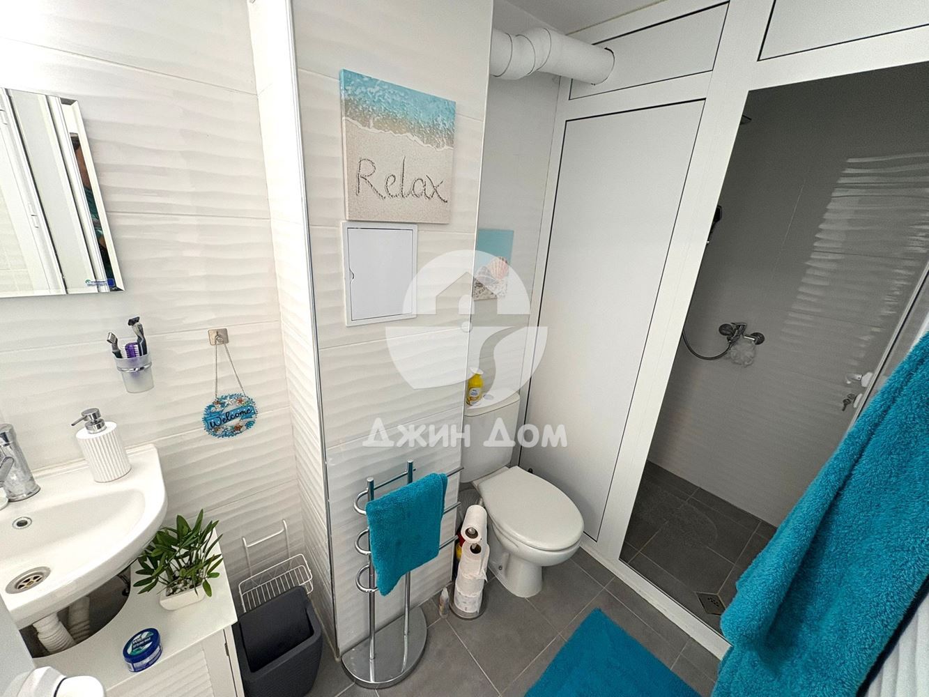 Стилен тристаен апартамент с ДВОР в гр. Свети Влас - 0