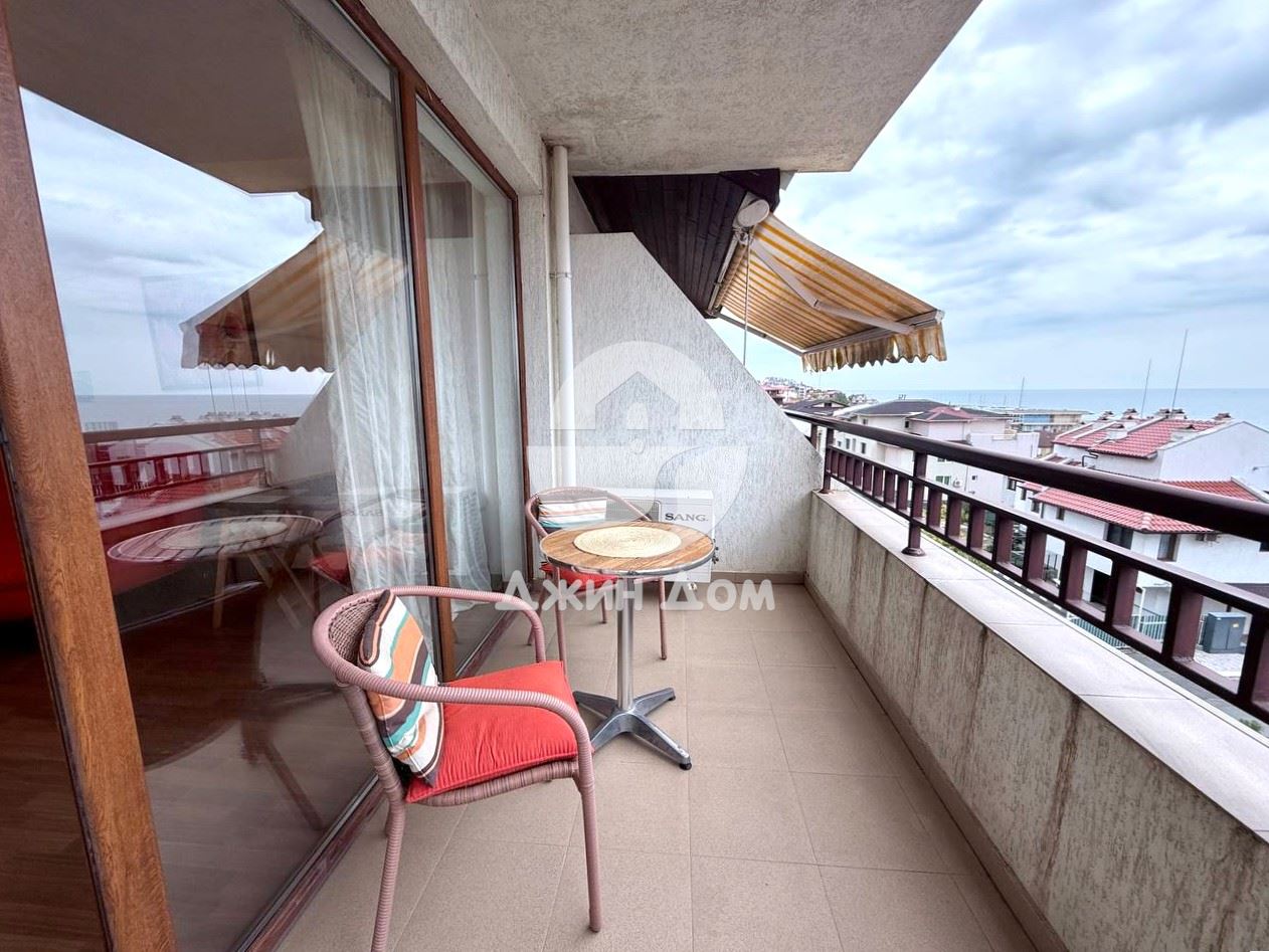 Двустаен апартамент с ГЛЕДКА МОРЕ в к-с „Вила Аква“, гр. Свети Влас - 0