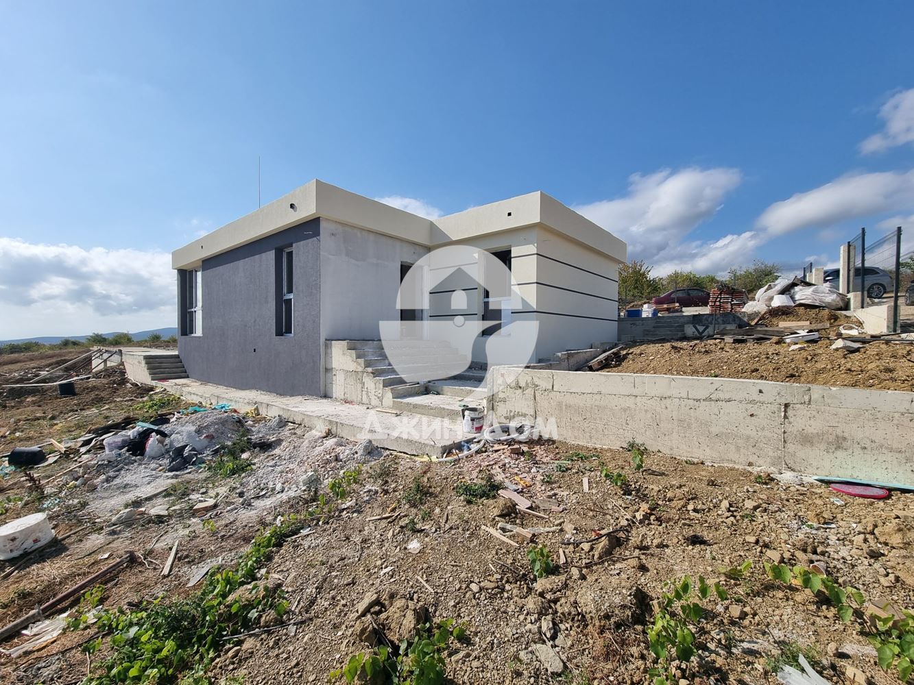 Casa de una planta con piscina y VISTA AL MAR en el pueblo de Banya, región de Burgas - 0