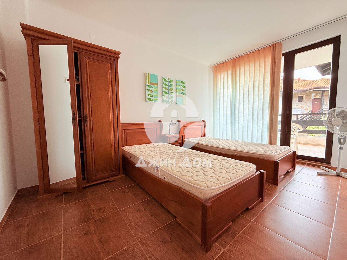 Таунхаус с две спални в к-с “Бей Вю Вилас“, с. Кошарица - 0