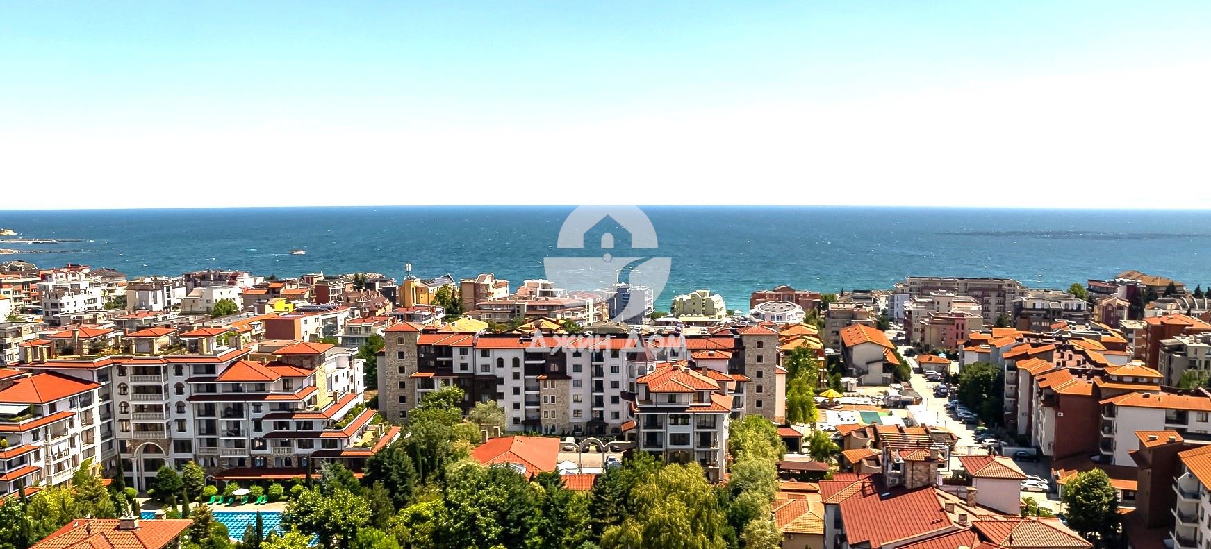 Многостаен триетажен пентхаус с ПАНОРАМА МОРЕ в к-с Естебан, Несебър - 0