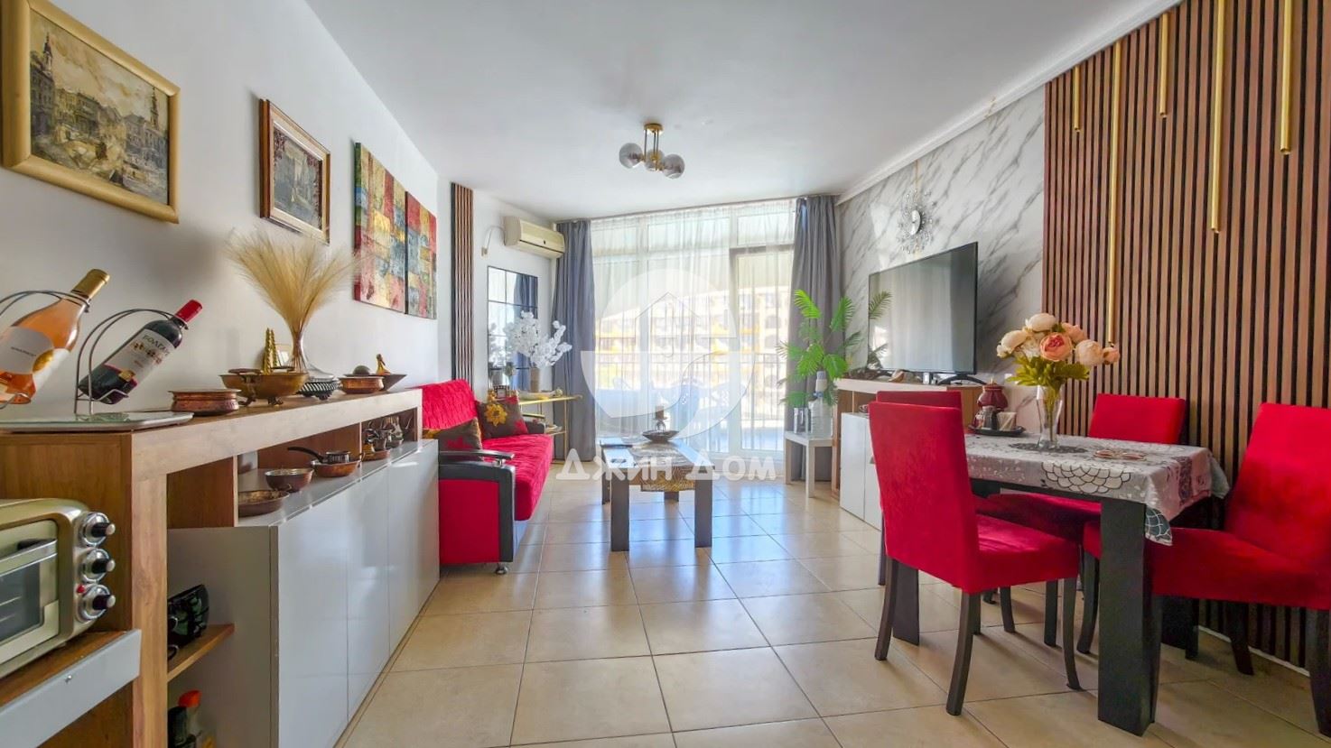 Двустаен апартамент с ГЛЕДКА МОРЕ в к-с „Мидия“, гр. Ахелой - 0