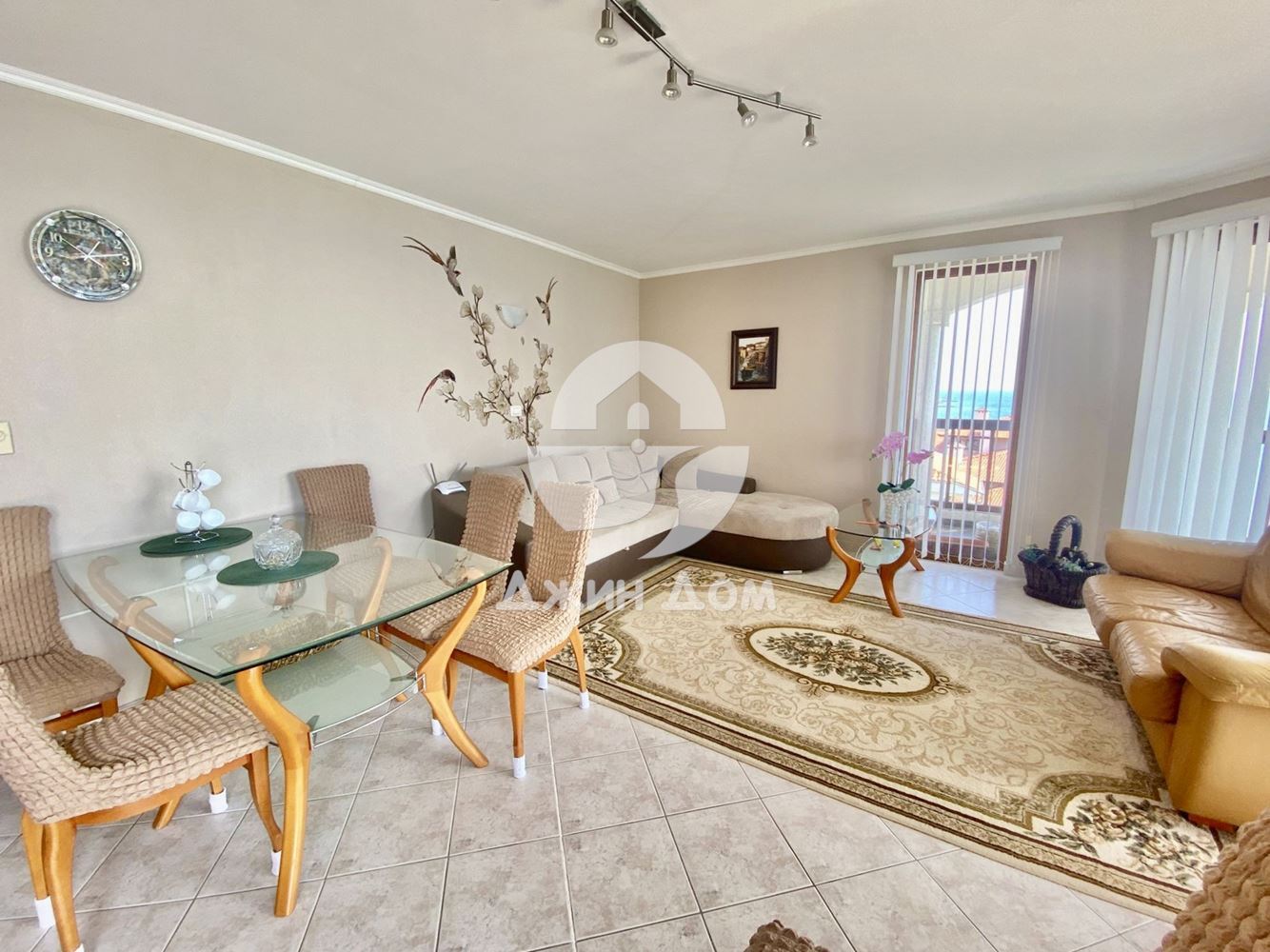 Тристаен апартамент с ПАНОРАМА МОРЕ в Сън Коуст Резорт, гр. Свети Влас - 0