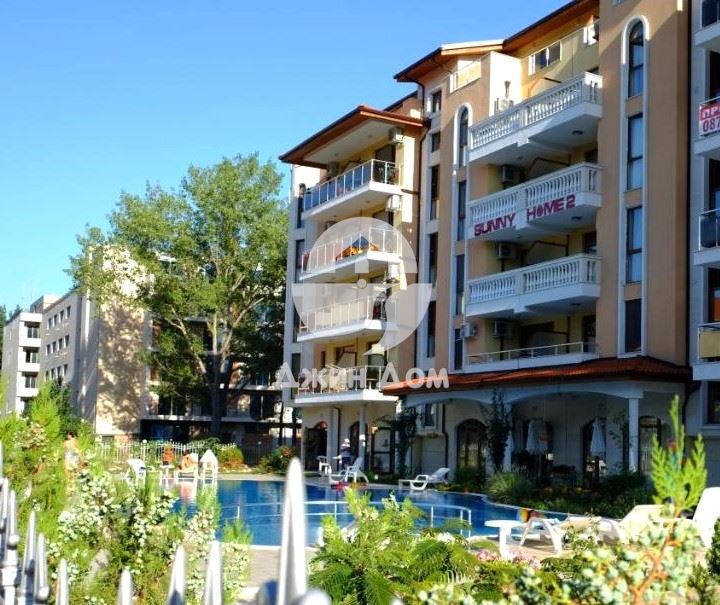 Просторен двустаен апартамент в к-с Съни Хоум 2, к.к. Слънчев бряг - 0