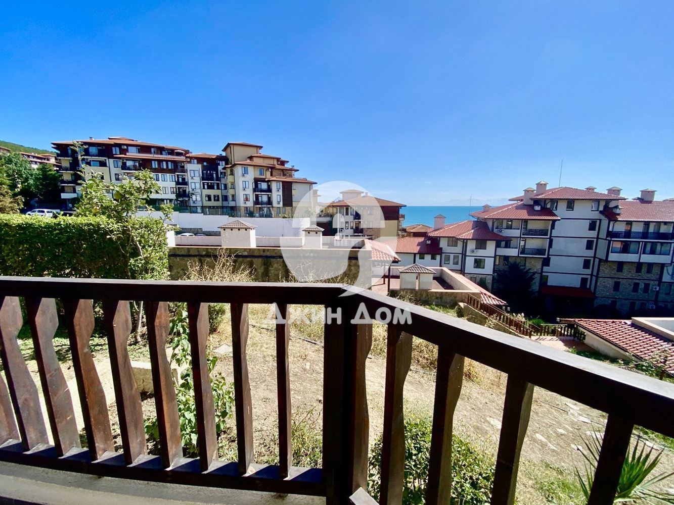 Тристаен апартамент с ГЛЕДКА МОРЕ в Сън Коуст Резорт, гр. Свети Влас - 0