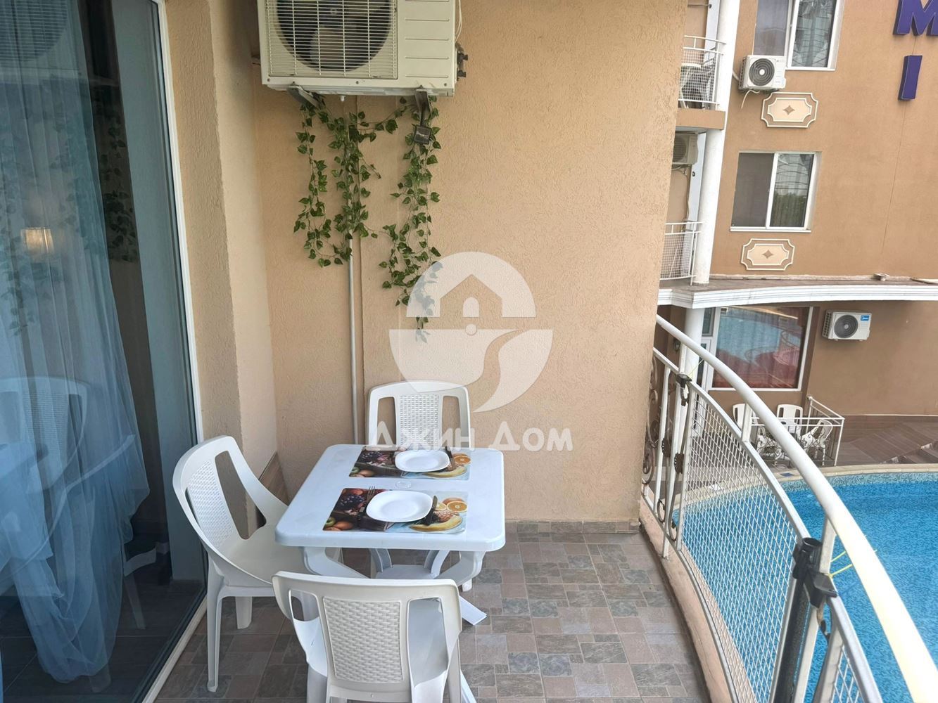 Обзаведен едностаен апартамент в к-с „Бахами Резиденс“, Слънчев бряг - 0